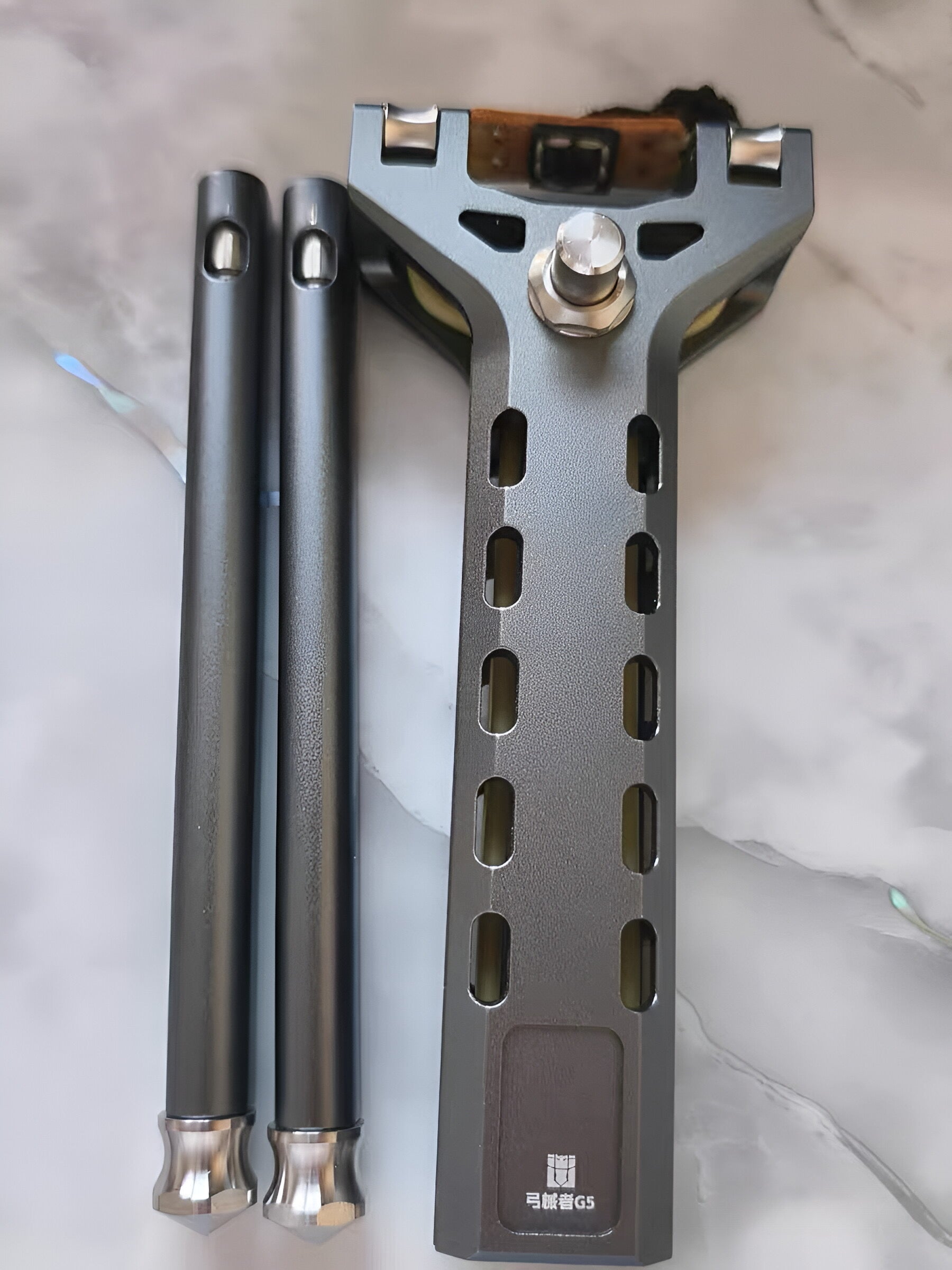 G5 Repeater Slingshot by CNC Machined from Solid Aluminum Alloy